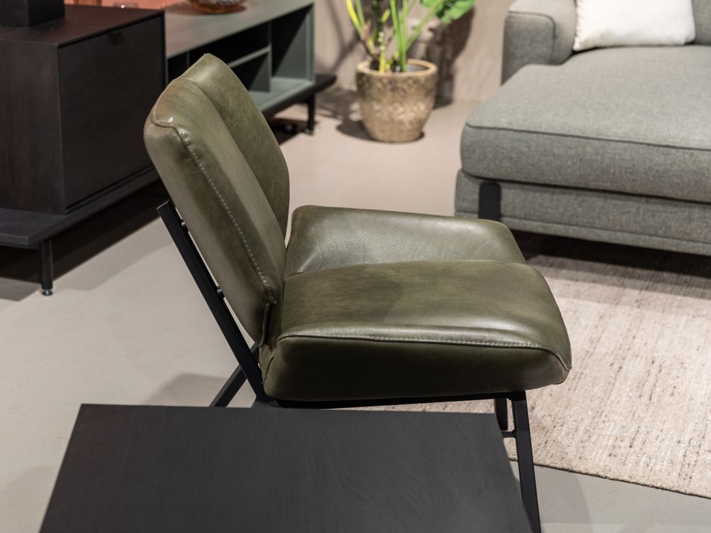 Fauteuil TATUM - Laredo groen leder XOO 48500-25