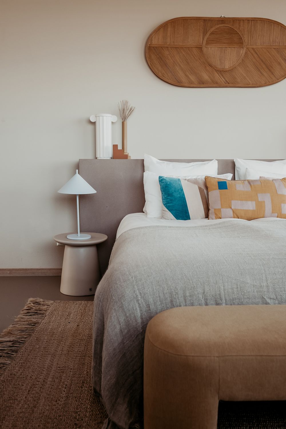 Bijzettafel EARTHENWARE - Crème HKI MTA2823