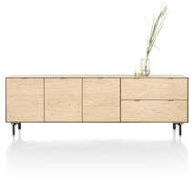Dressoir 240 cm ELEMENTS 3 deuren/2 laden - Nature XOO 46120-NAT