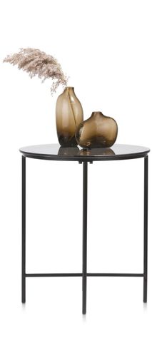 Bijzettafel NATHAN - Zwart CCM 47768ANT