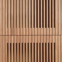 Boekenkast BEYLA - Massief eikenhout KAV LH0354M40