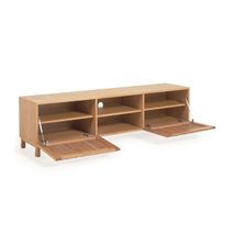 Tv-meubel BEYLA - Massief eikenhout KAV LH0355M40