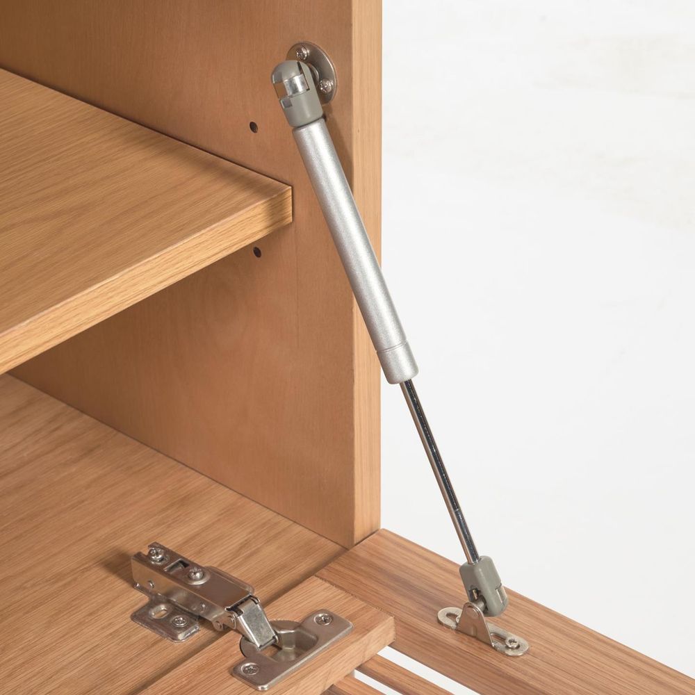 Tv-meubel BEYLA - Massief eikenhout KAV LH0355M40