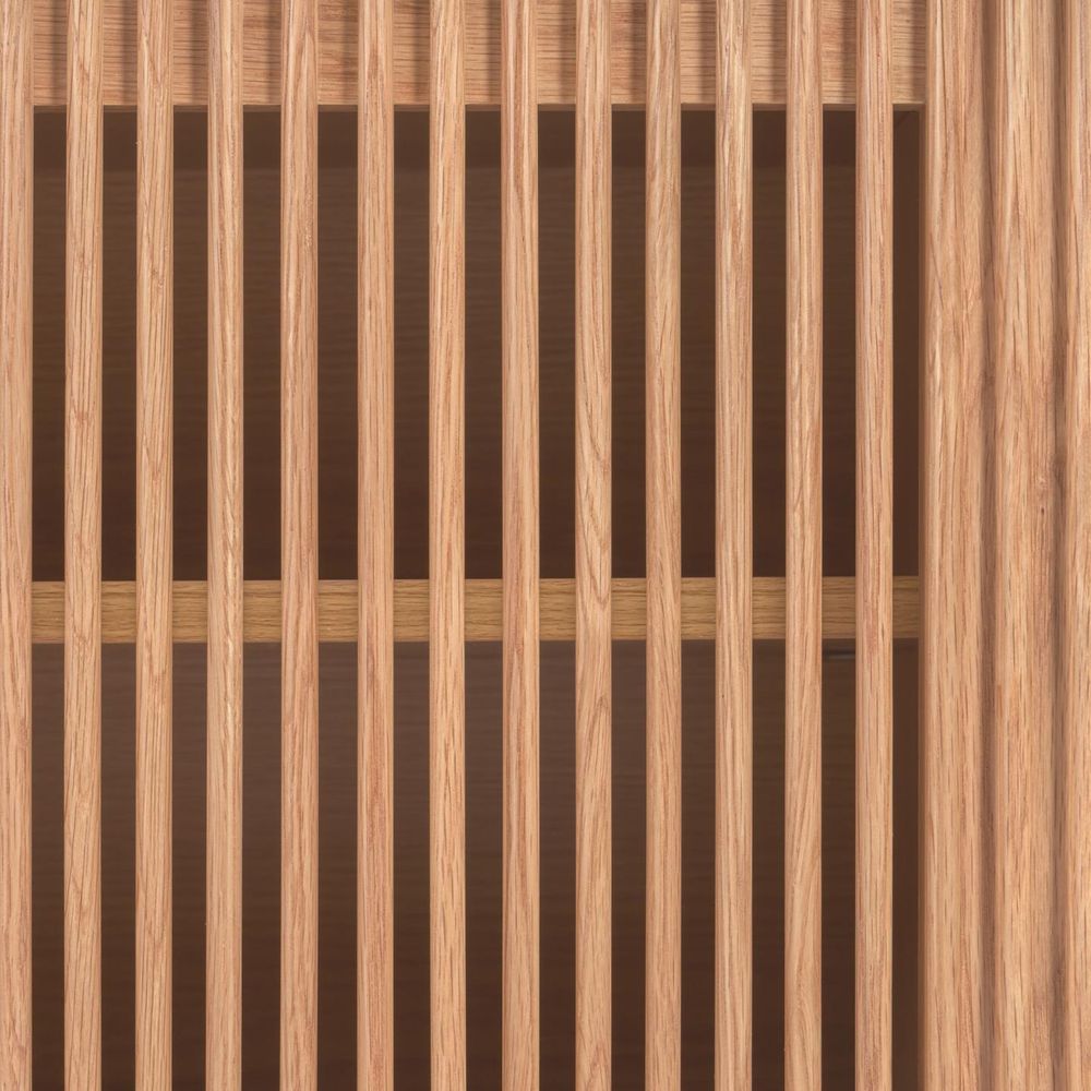 Tv-meubel BEYLA - Massief eikenhout KAV LH0355M40