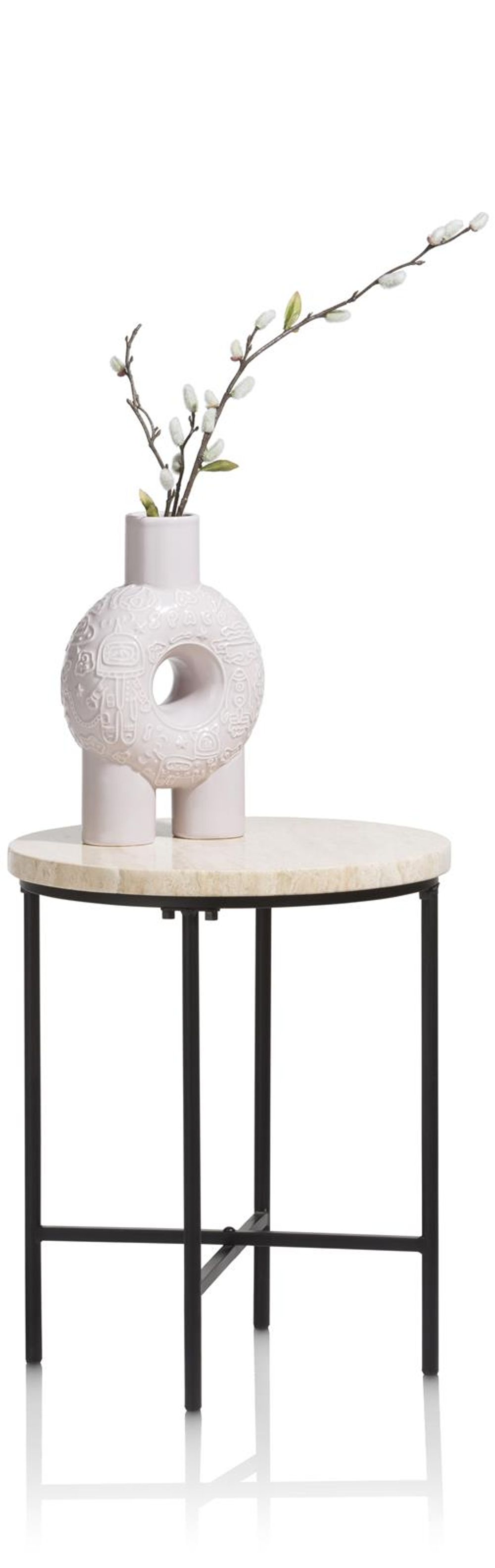 Bijzettafel COLTON - Wit CCM 47780BEI