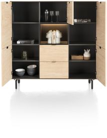 Dresette ELEMENTS incl poten - Naturel/zwart C-XOO EL