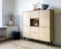 Dresette ELEMENTS incl poten - Naturel/zwart C-XOO EL