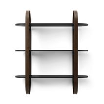 Wandplank BELLWOOD - Black walnut UBA 1016859-048