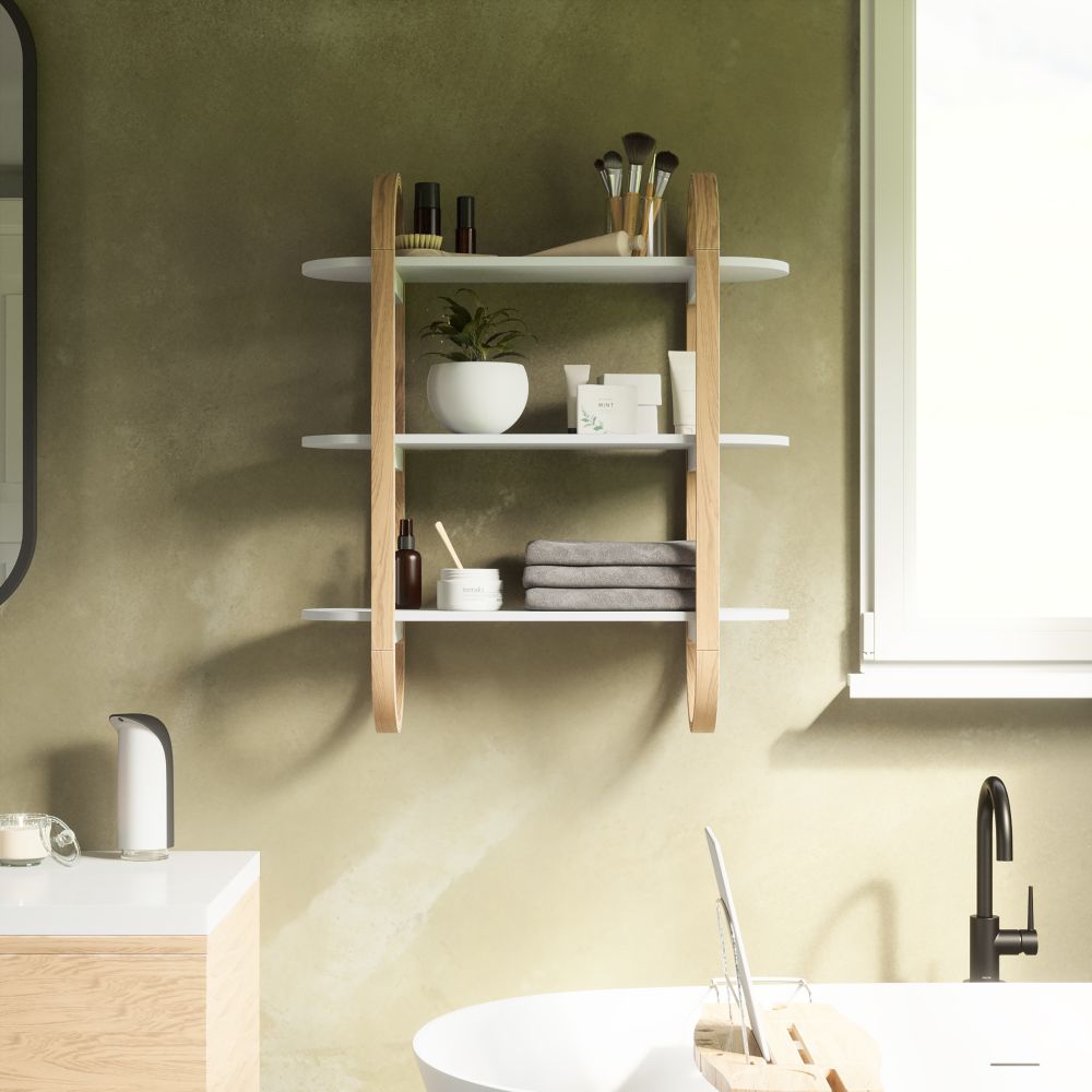 Wandplank BELLWOOD - Black walnut UBA 1016859-668