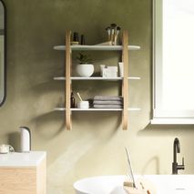 Wandplank BELLWOOD - Black walnut UBA 1016859-668