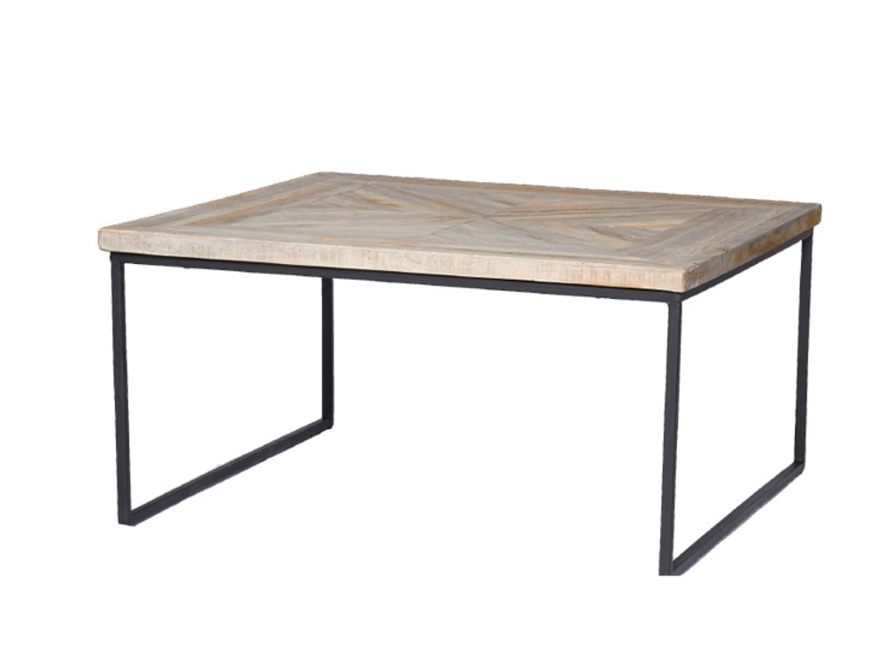 Set salontafels MICHAEL - Hout/metaal LFS 127353