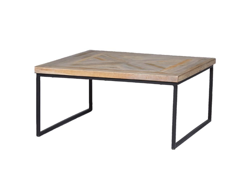 Set salontafels MICHAEL - Hout/metaal LFS 127353