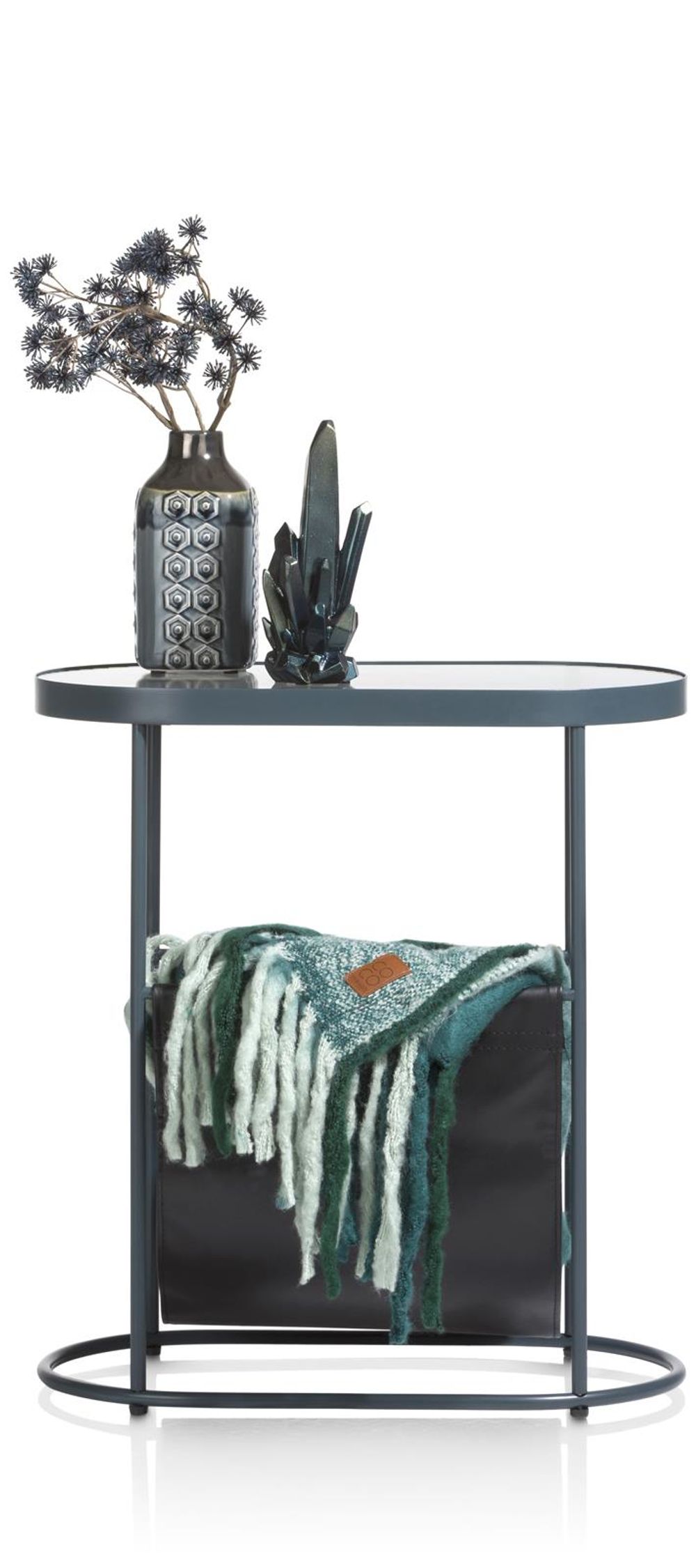 Bijzettafel ASHER - Zwart CCM 47770ANT