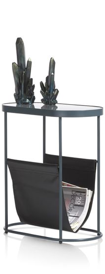 Bijzettafel ASHER - Zwart CCM 47770ANT