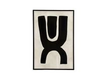 Canvas met kader EQUILIBRO - Zwart PMX 39133-BLA-05