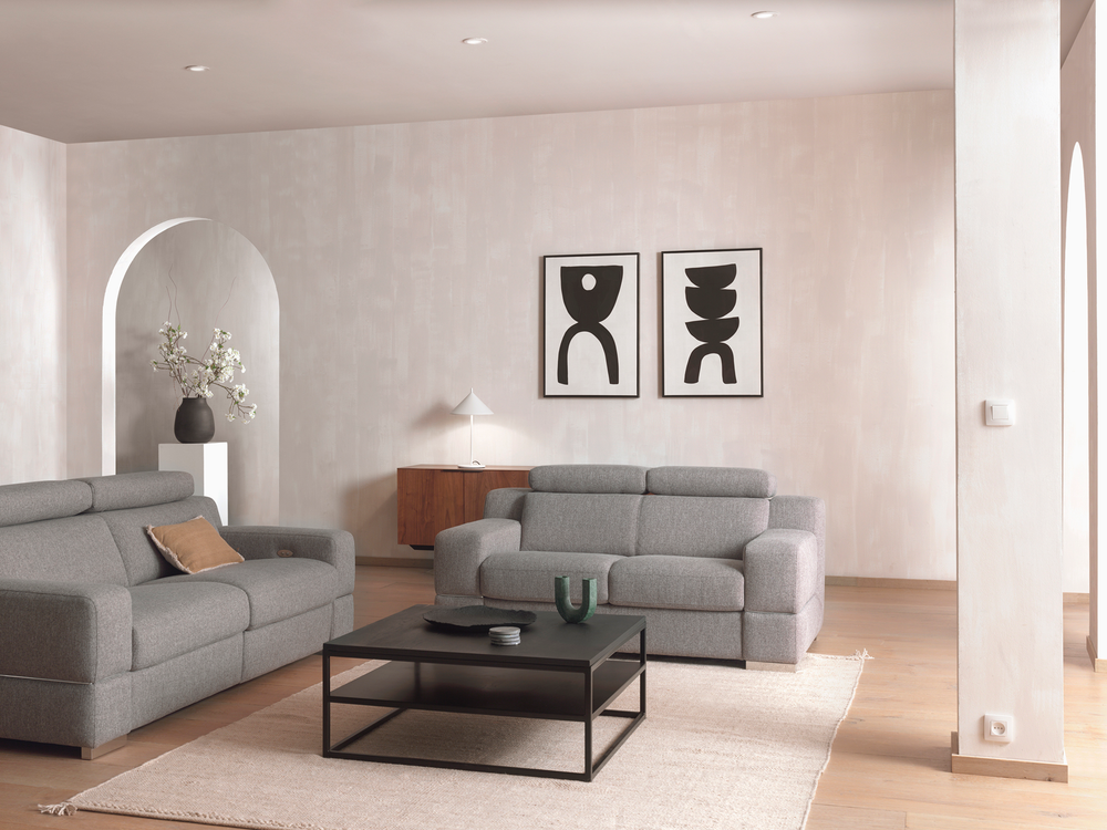 Canvas met kader EQUILIBRO - Zwart PMX 39133-BLA-05