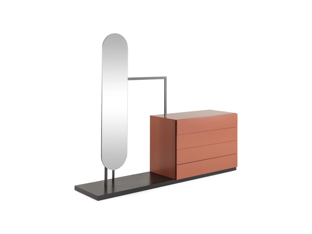 Commode met spiegel en hangrek EASY NVM CO TZ