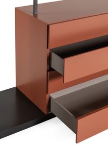 Commode met spiegel en hangrek EASY NVM CO TZ