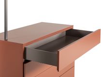 Commode met spiegel en hangrek EASY NVM CO TZ