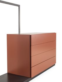 Commode met spiegel en hangrek EASY NVM CO TZ