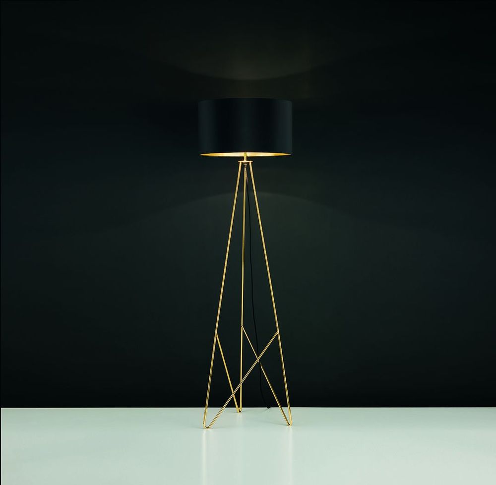 Vloerlamp CAMPORALE - Goud EGL 39231