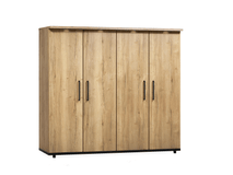 Linnenkast 4 deurs BRAXTON - Fresh oak MXF BI LK4