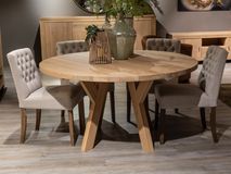 Ronde tafel HEAD - Massief eik BKS HE T150