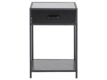 Nachttafel SEAFORD - Zwart ACT-88-000001