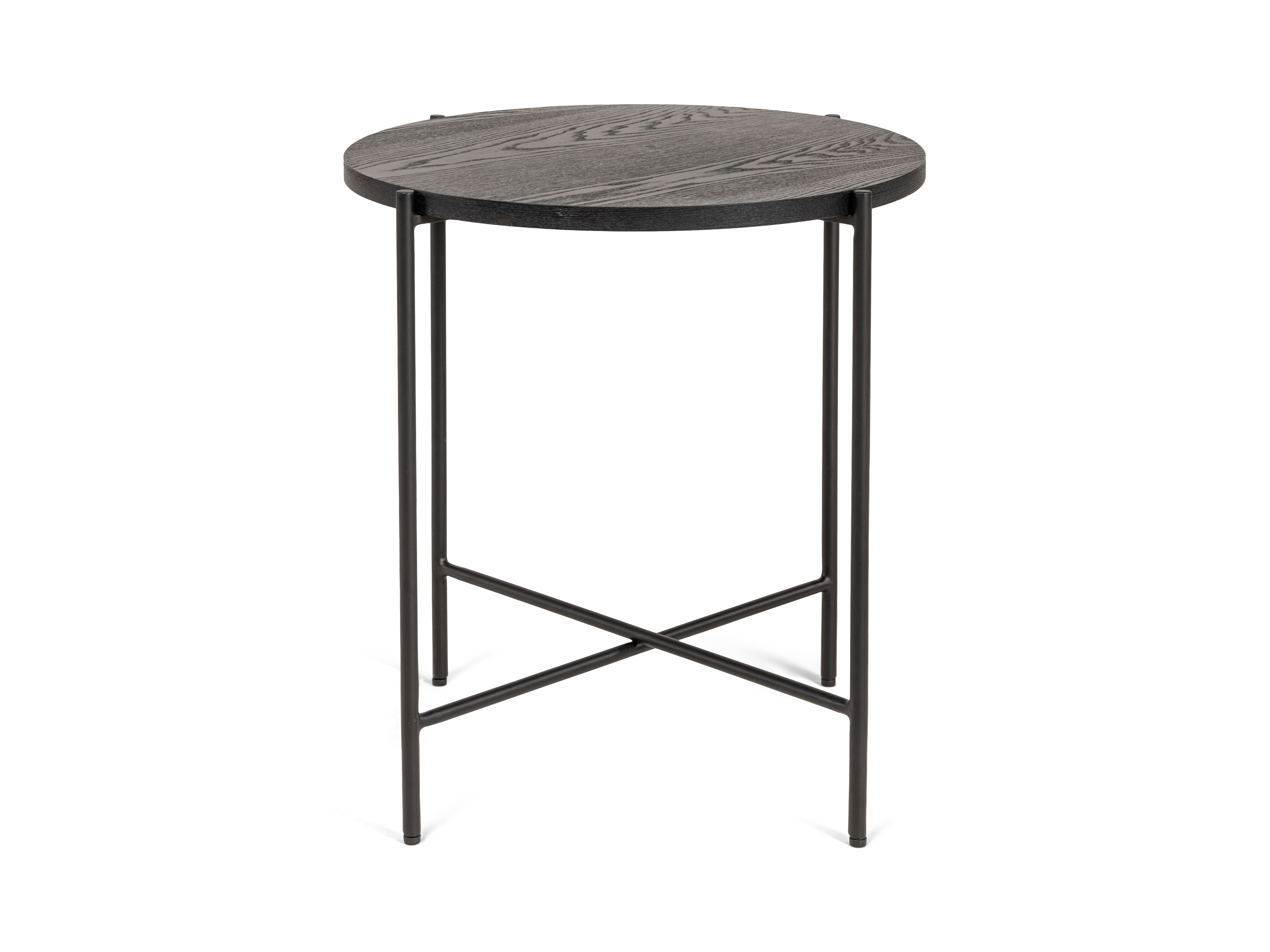 Hoektafel DUNES - Black ash DEZ-46-000002-ZW