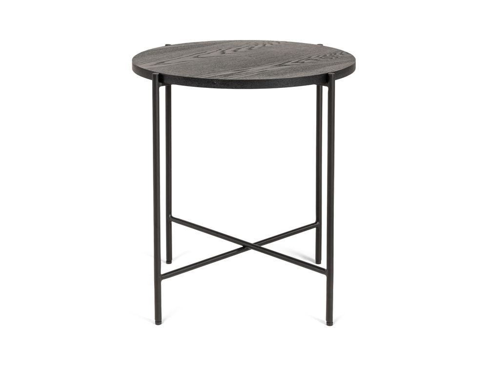 Hoektafel DUNES - Black ash DEZ-46-000002-ZW