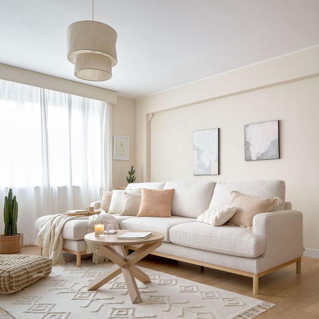 Hoekzetel MIHAELA - Wit