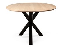 Eetkamertafel GLASGOW - Smoked Oak FDF-18-000006