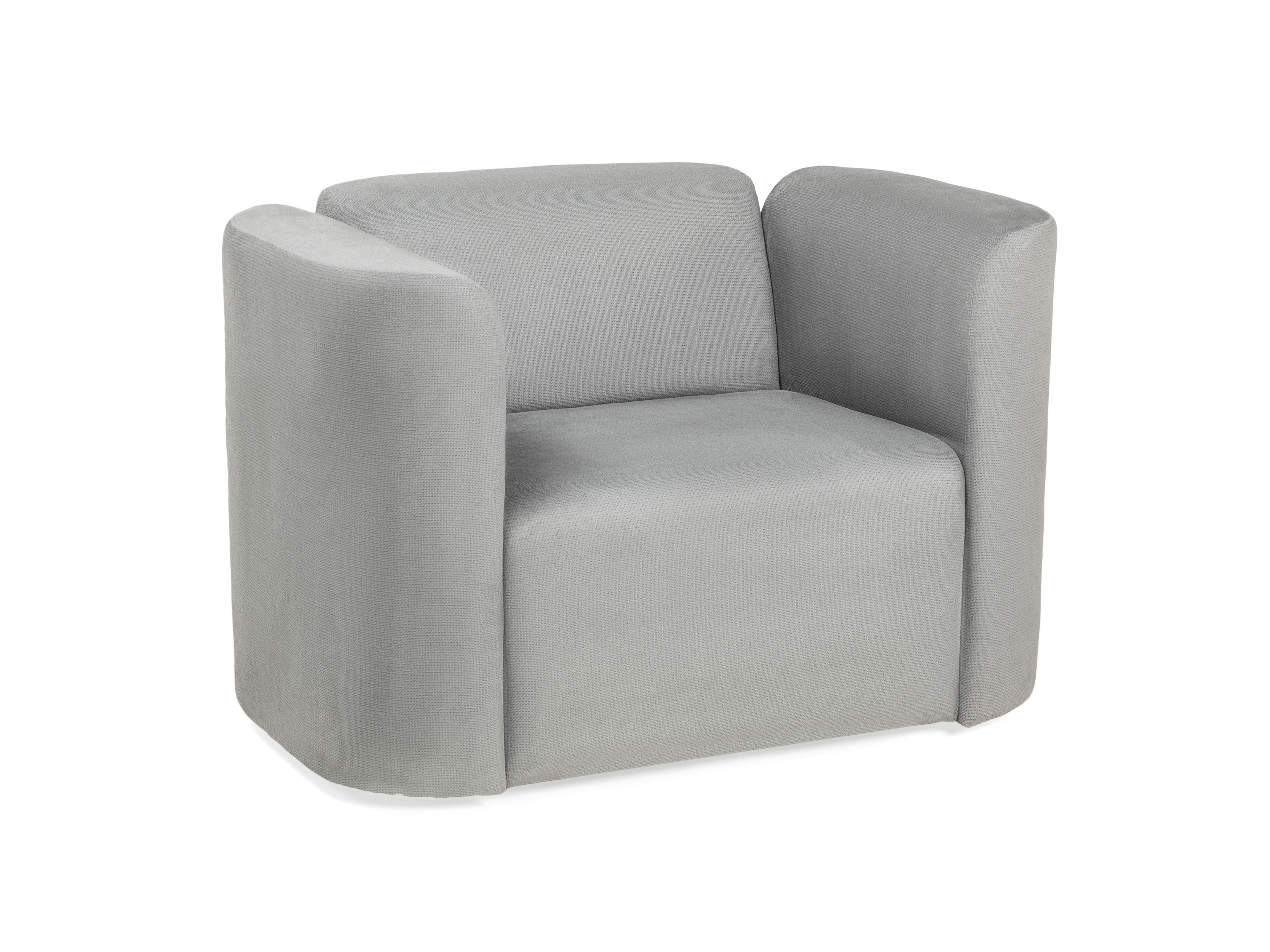 Fauteuil SLICE - Grijs BAN SL 1Z