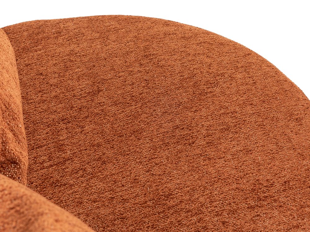 Love seat CIRCLE - Terracotta ESS-47-000002-B-V44T