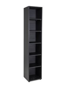 Boekenrek MUNDO - Malamine zwart DFR MU BK402MU