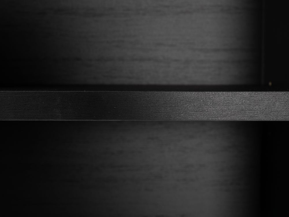 Boekenrek MUNDO - Malamine zwart DFR MU BK402MU