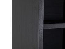 Boekenrek MUNDO - Malamine zwart DFR MU BK402MU