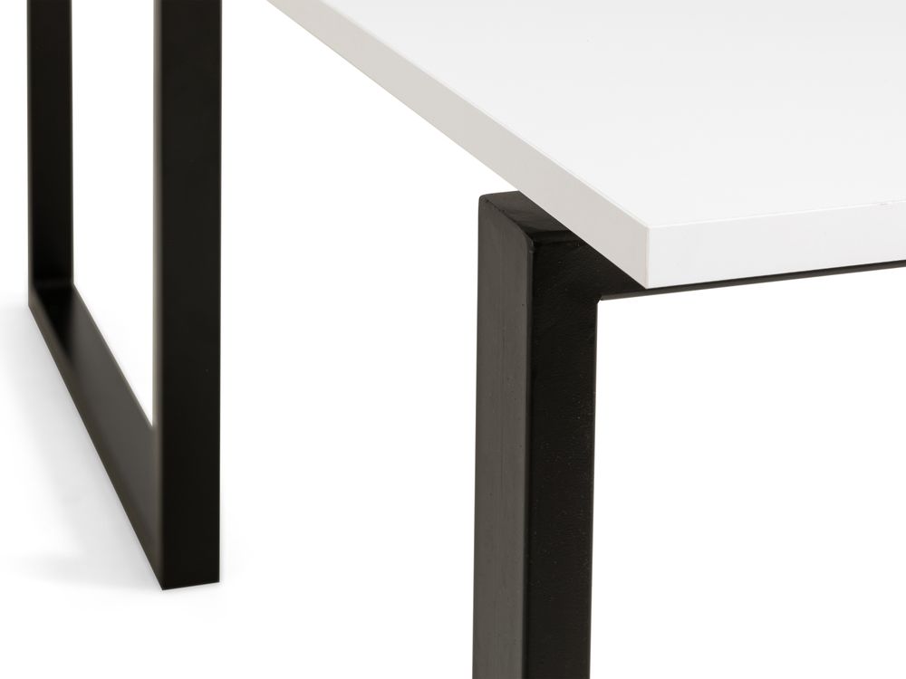 Aanbouwstuk bureau MUNDO - Melamine wit DFR MU BU301MU