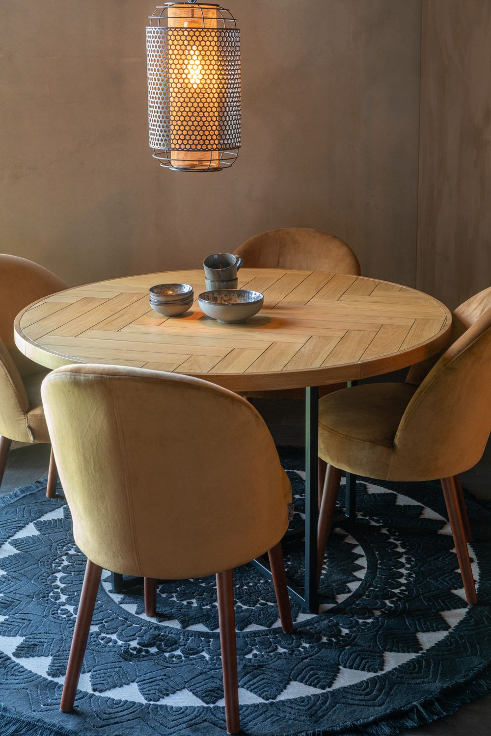 Eetkamertafel CLASS - Acacia zwart ZVR 2100141