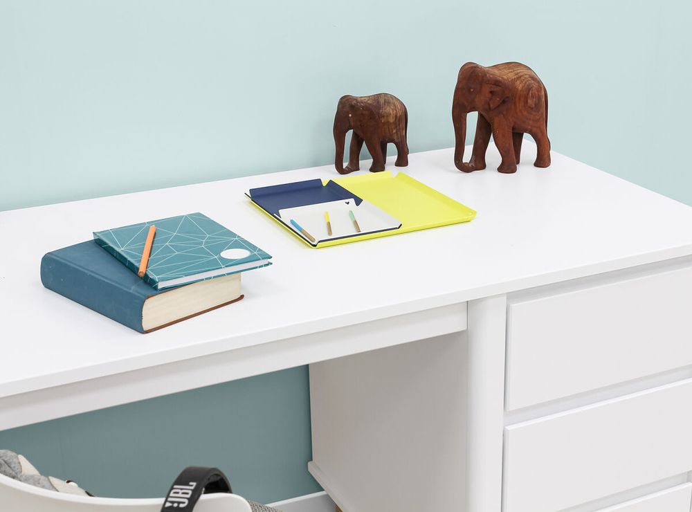 Bureau MIKA - Wit/eiken BOP MK BU