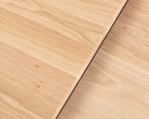 Set van 2 salontafels GLASGOW - Smoked oak FDF-18-000014