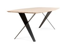 Eetkamertafel VIANO - Eik/wit FBM-37-000035