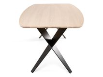 Eetkamertafel VIANO - Eik/wit FBM-37-000035