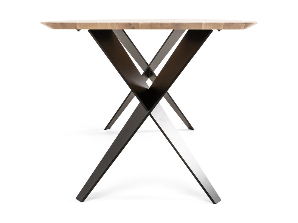 Eetkamertafel VIANO - Eik/wit FBM-37-000035