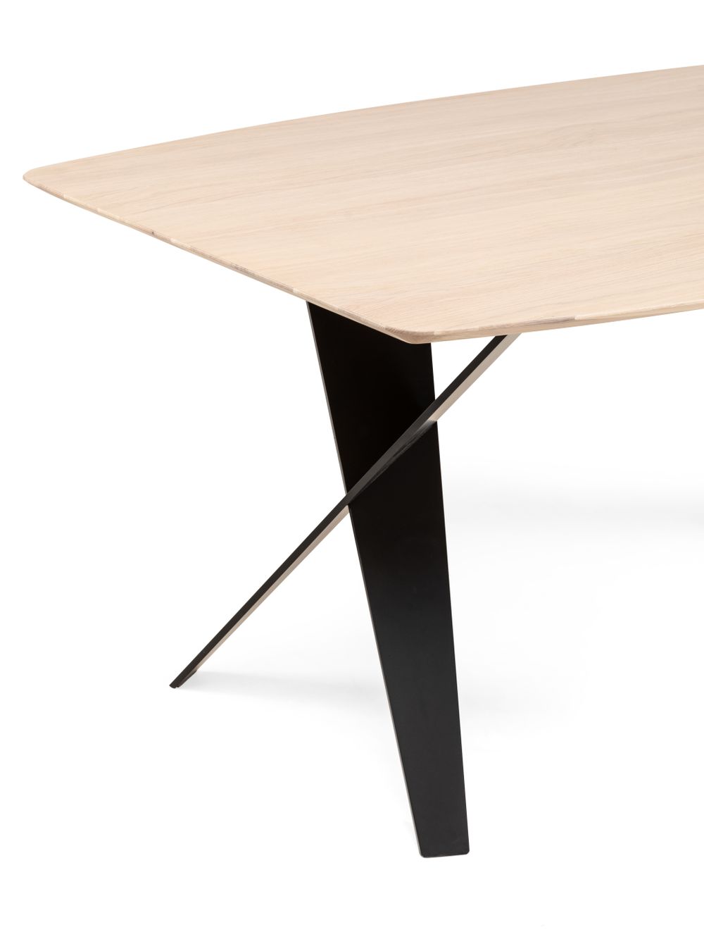 Eetkamertafel VIANO - Eik/wit FBM-37-000035