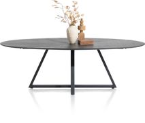 Eetkamertafel ELIPS RIDGEFIELD - Castle anthracite HEH 46346-CAN