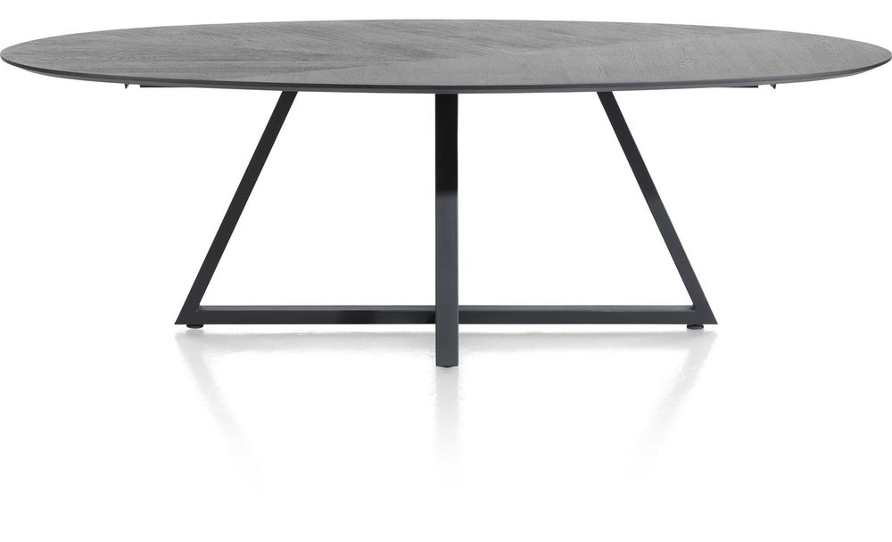 Eetkamertafel ELIPS RIDGEFIELD - Castle anthracite HEH 46346-CAN