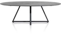 Eetkamertafel ELIPS RIDGEFIELD - Castle anthracite HEH 46346-CAN