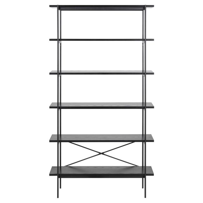 Boekenkast ANGUS - Zwart