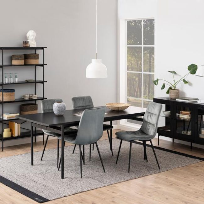 Boekenkast ANGUS - Zwart